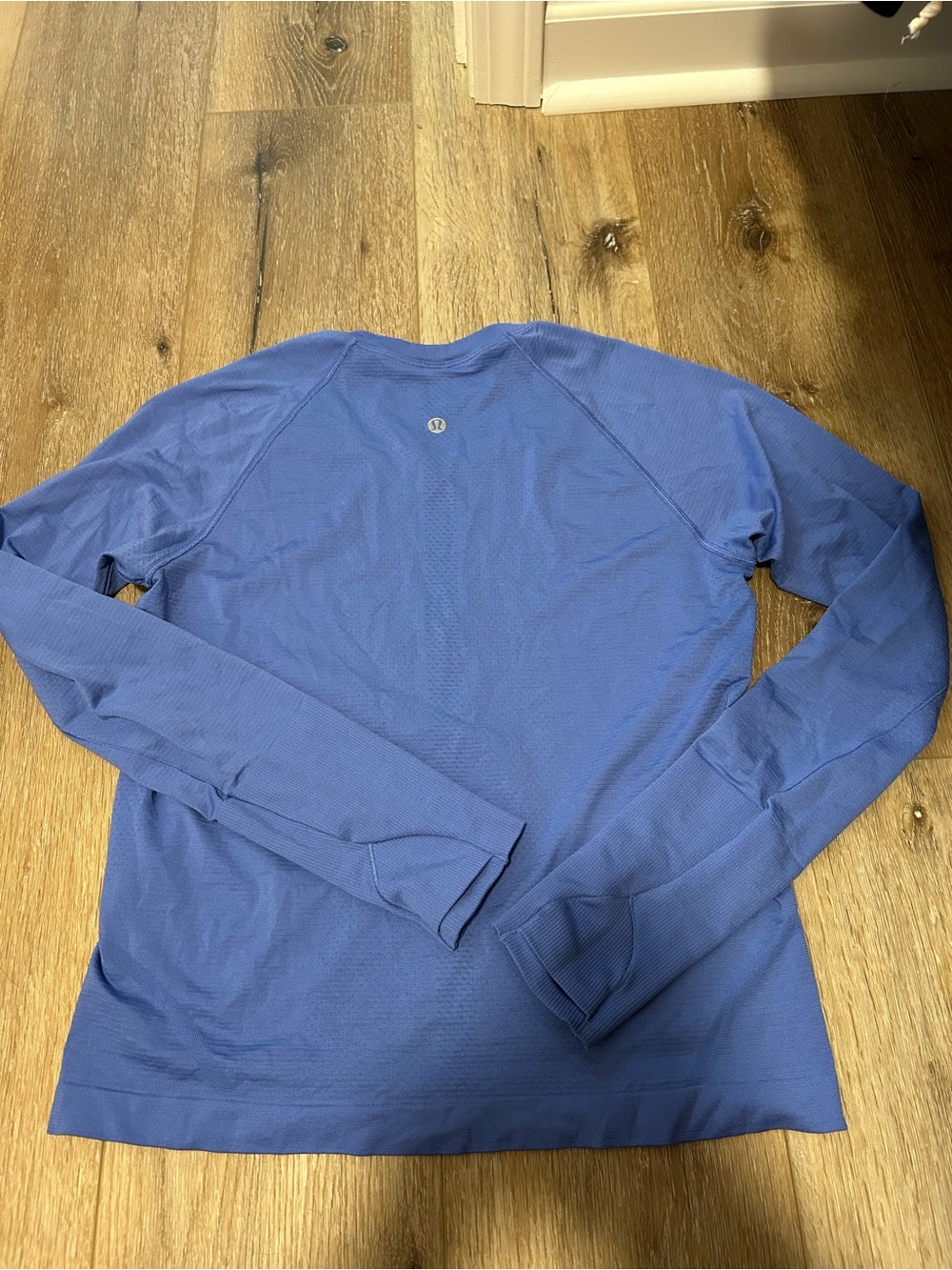 lululemon athletica Swiftly Tech Long-Sleeve Crew Shirt - Blue/Purple